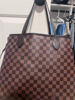 Louis Vuitton Brown Damier Ebene Tote